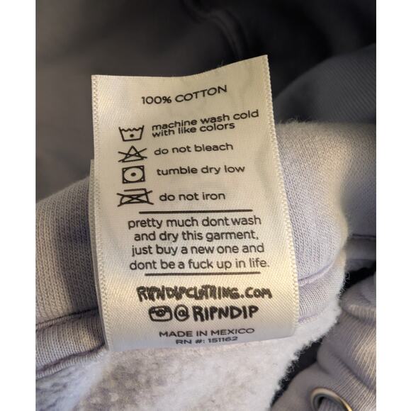 RIPNDIP D.N.A. Lavender Hoodie - Picture 12 of 16